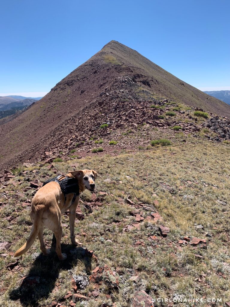 Hiking to Wyoming Peak, Wyoming Mountain Range