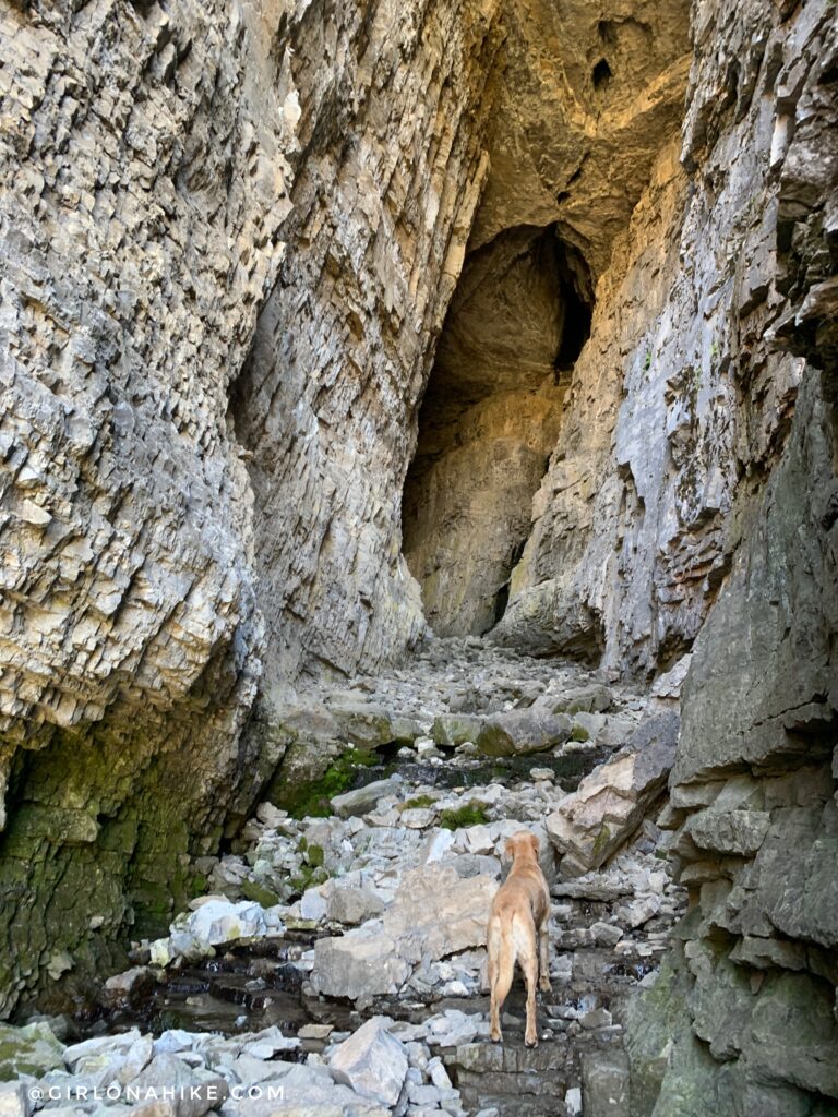 Hiking to the Darby Canyon Wind Caves, Wyoming