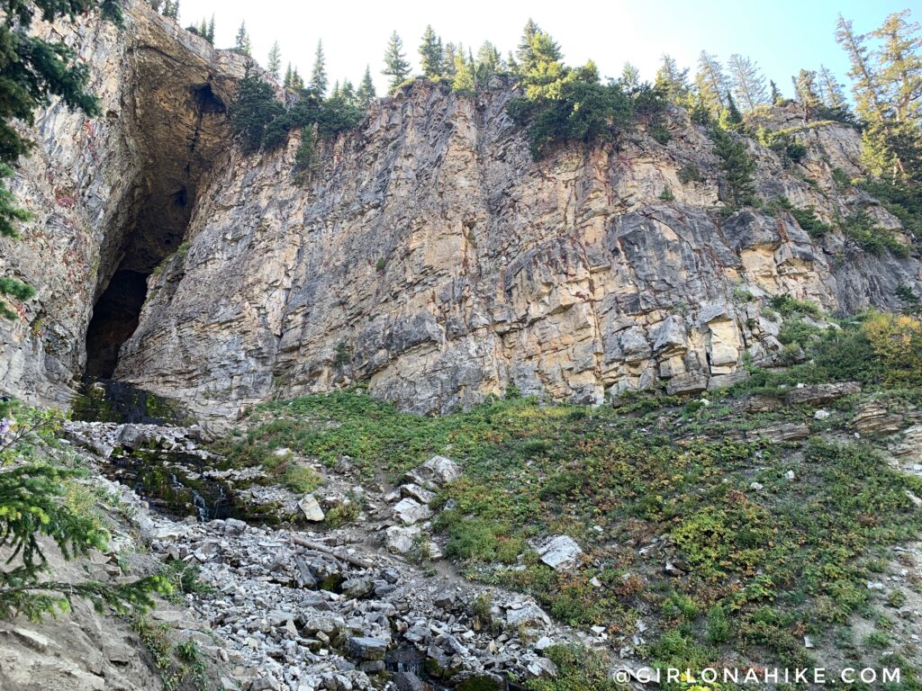 Hiking to the Darby Canyon Wind Caves, Wyoming