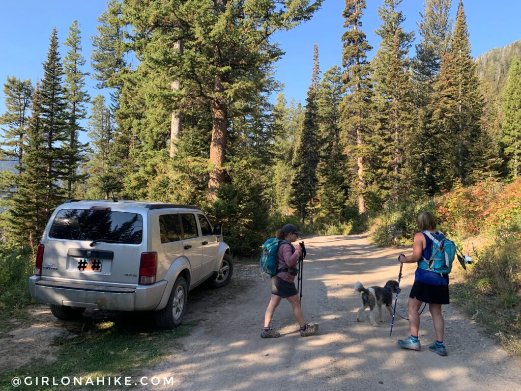 Hiking to Ski Lake, Wyoming