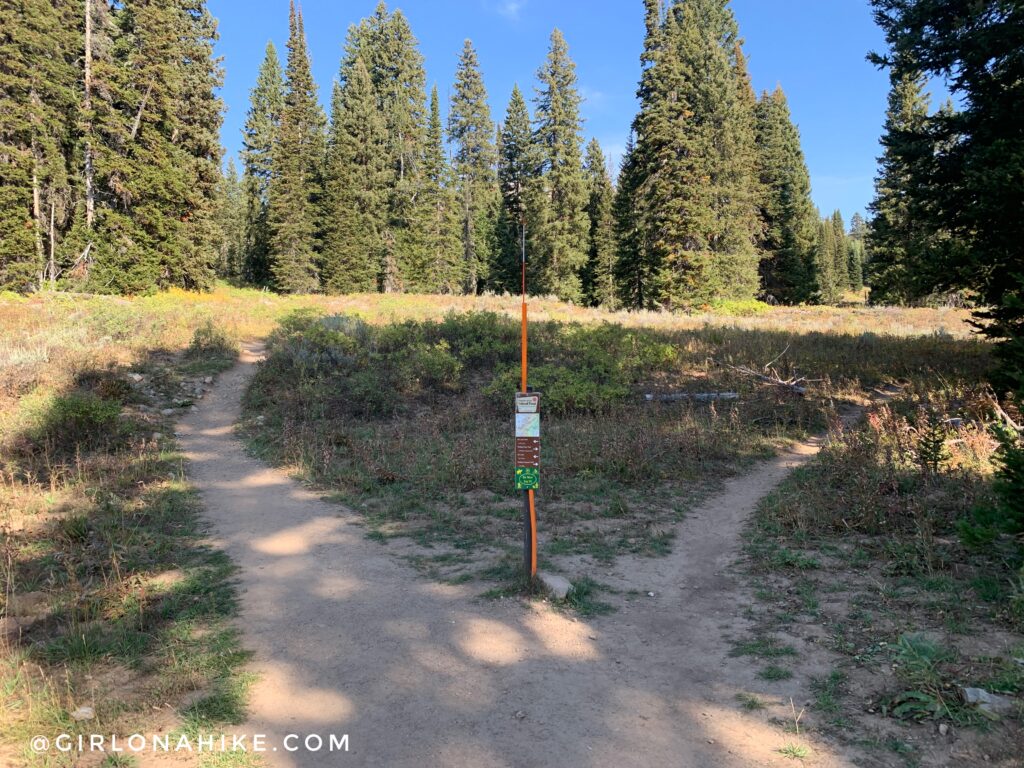 Hiking to Ski Lake, Wyoming