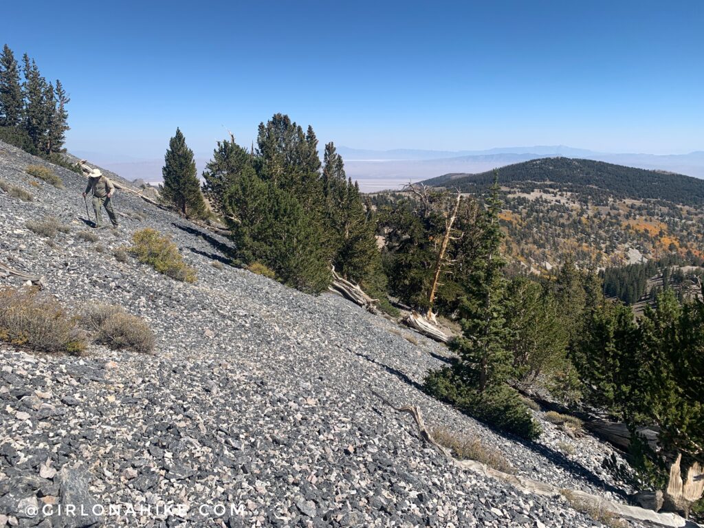 Hiking Mt.Moriah, Nevada