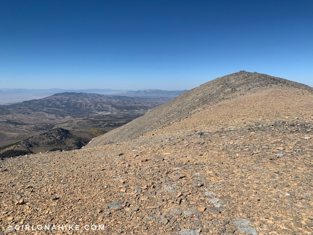 Hiking Mt.Moriah, Nevada