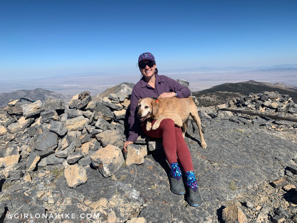 Hiking Mt.Moriah, Nevada