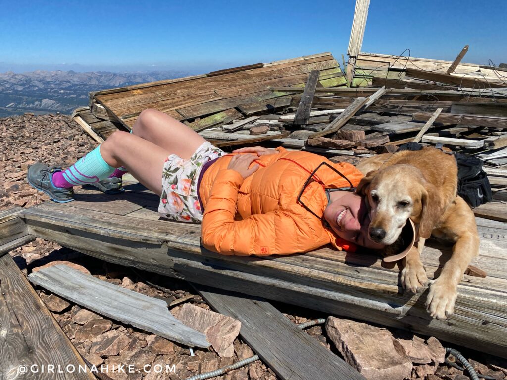 Hiking to Wyoming Peak, Wyoming Mountain Range