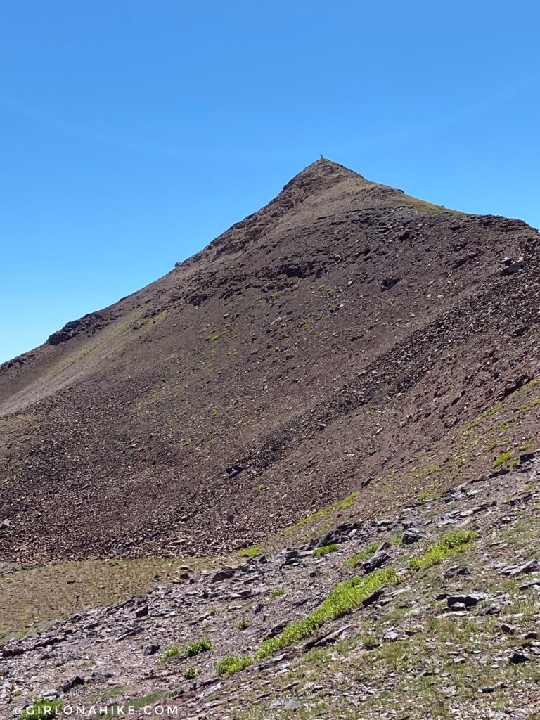 Hiking to Wyoming Peak, Wyoming Mountain Range