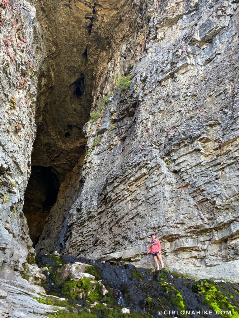 Hiking to the Darby Canyon Wind Caves, Wyoming