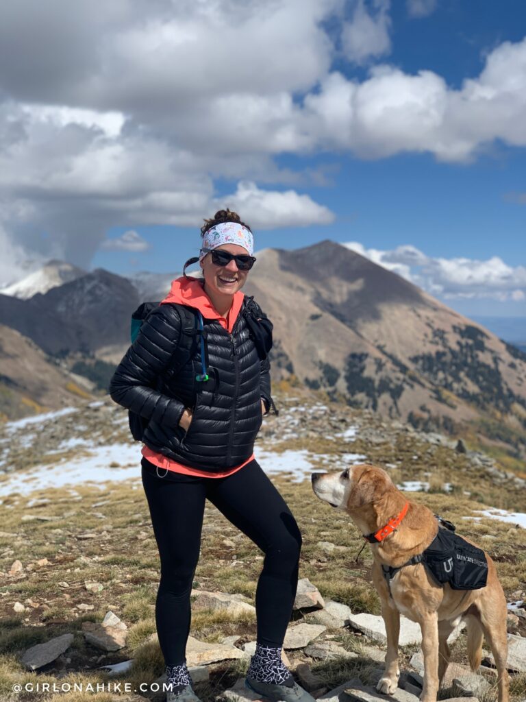 Hiking to South Mountain, LaSal Mountains