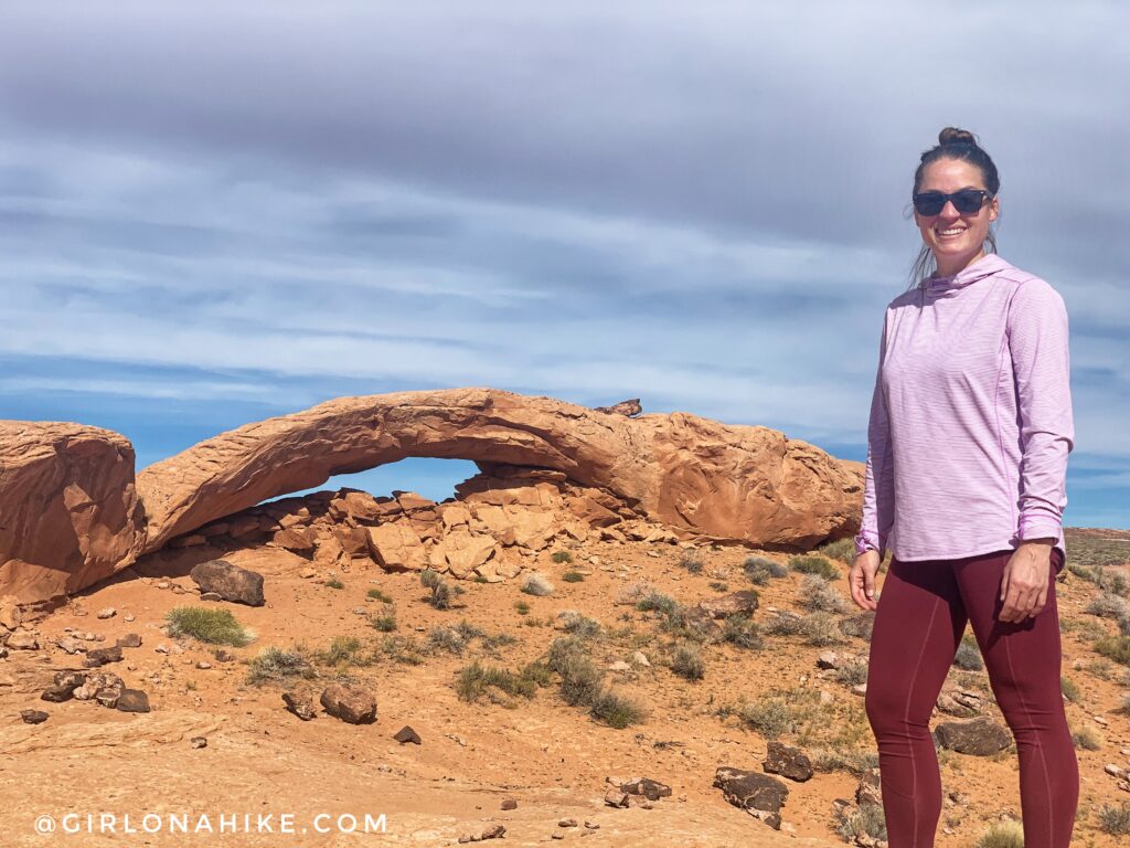 Hiking to Sunset Arch & Moonrise Arch, Grand Staircase Escalante National Monument