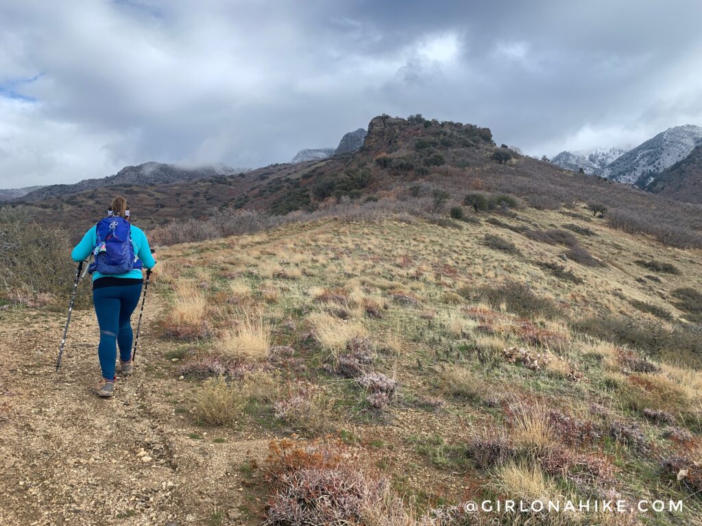 Hiking the Adam's Cabin Trail, Layton, Utah