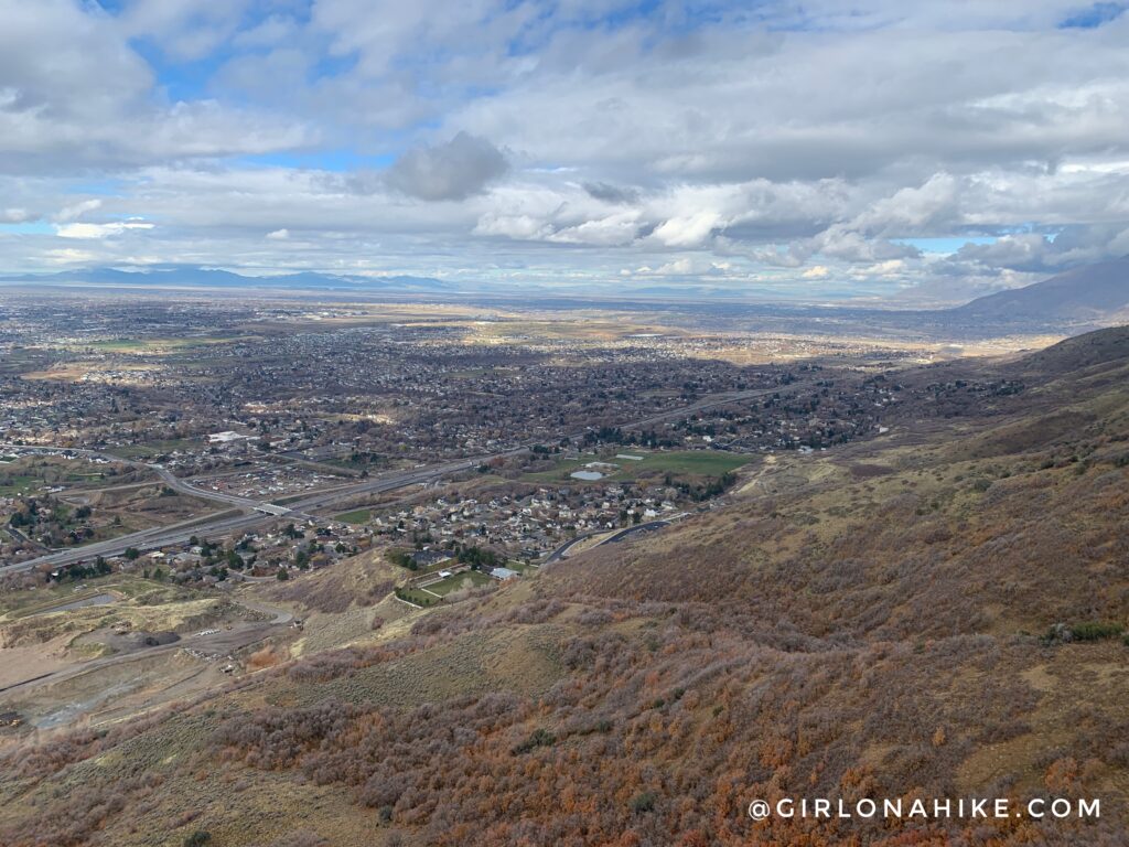 Hiking the Adam's Cabin Trail, Layton, Utah