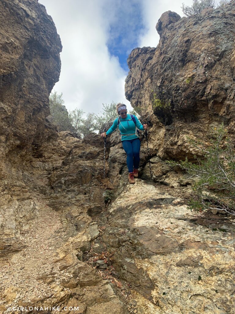 Hiking the Adam's Cabin Trail, Layton, Utah