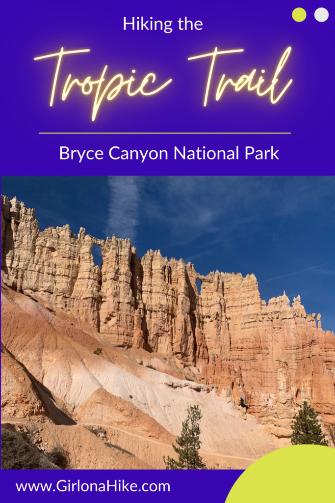 Hiking the Tropic Trail, Bryce Canyon National Park