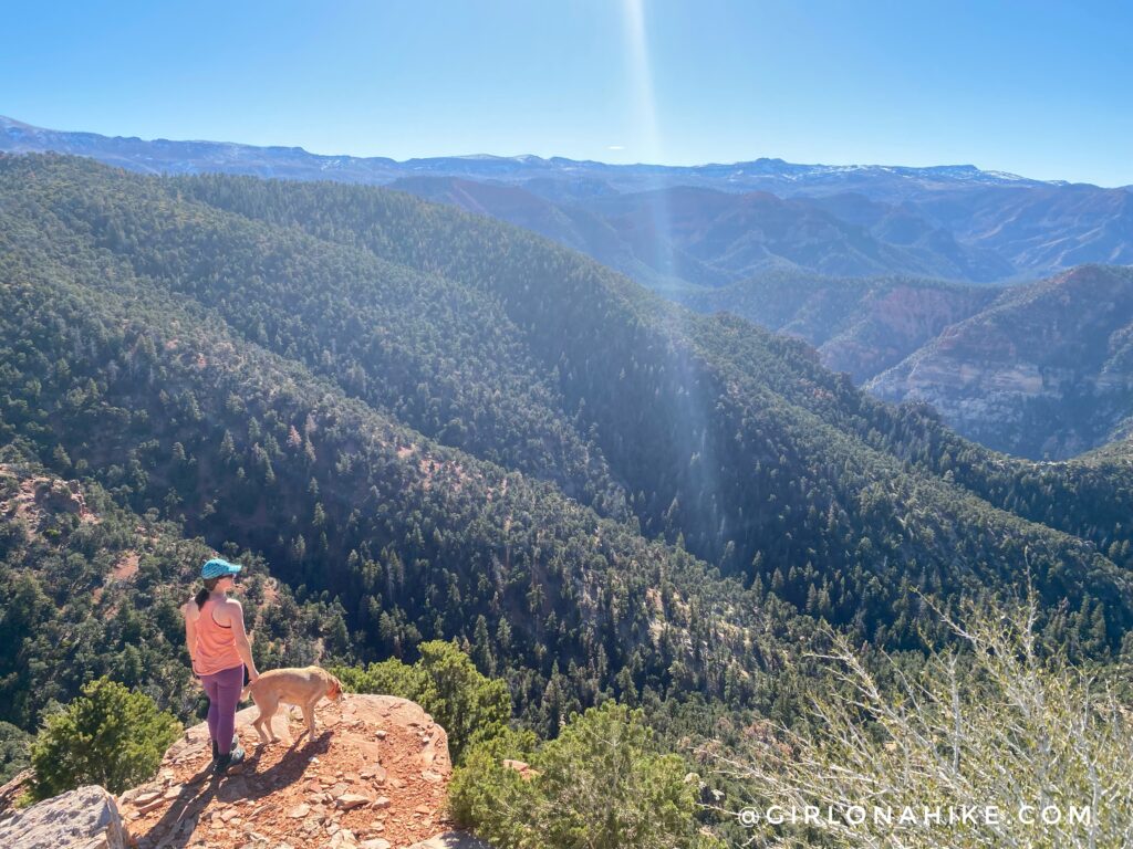 Hiking to Valentine Peak, Parowan, Utah