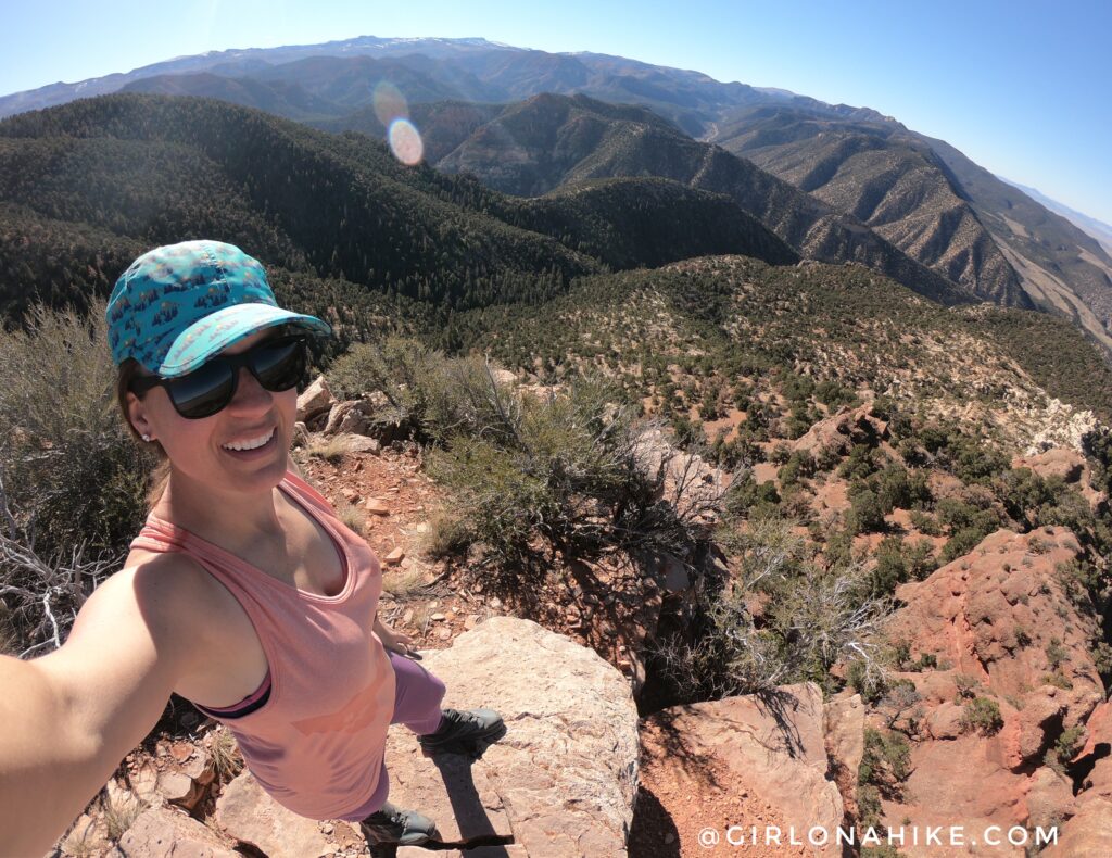 Hiking to Valentine Peak, Parowan, Utah