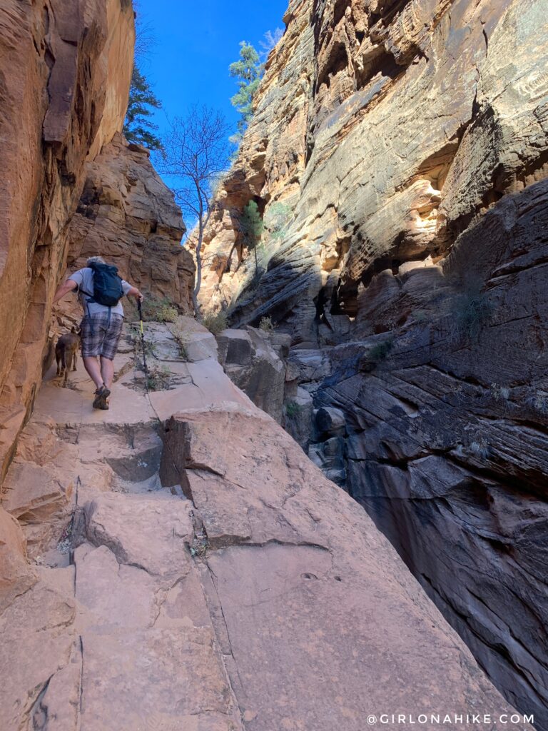 Hiking Water Canyon, Hilldale, Utah