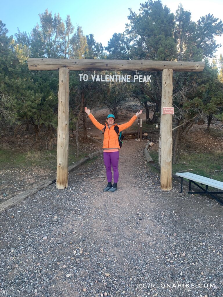 Hiking to Valentine Peak, Parowan, Utah