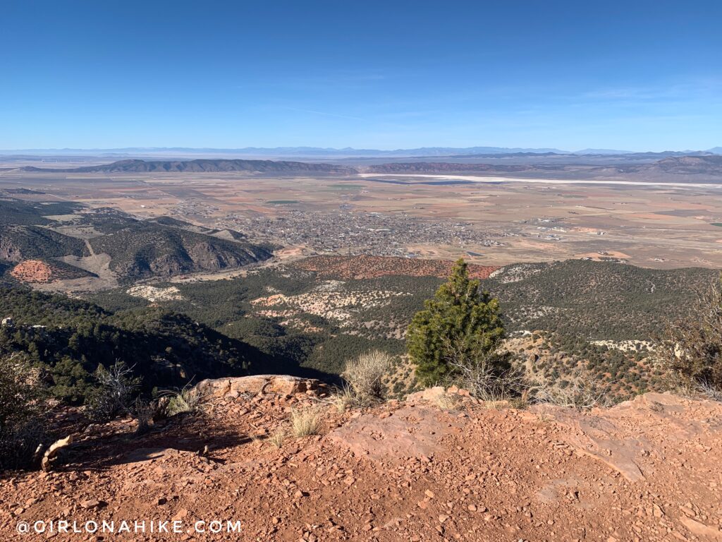 Hiking to Valentine Peak, Parowan, Utah