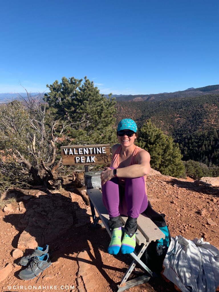 Hiking to Valentine Peak, Parowan, Utah