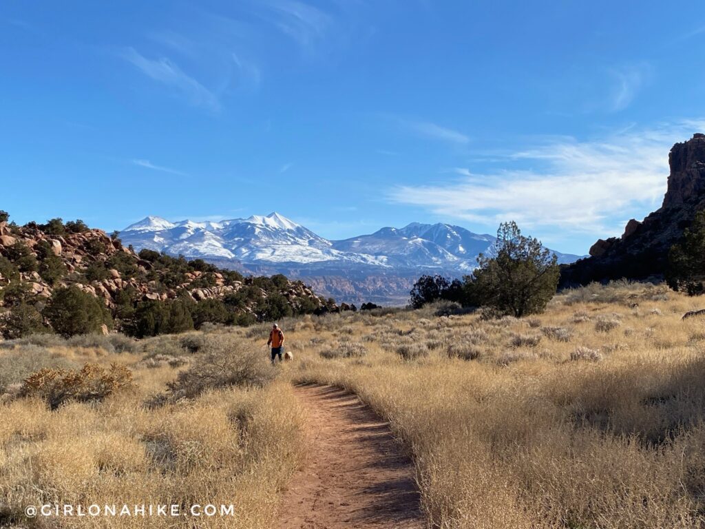 Hiking the Hidden Valley Trail, Moab