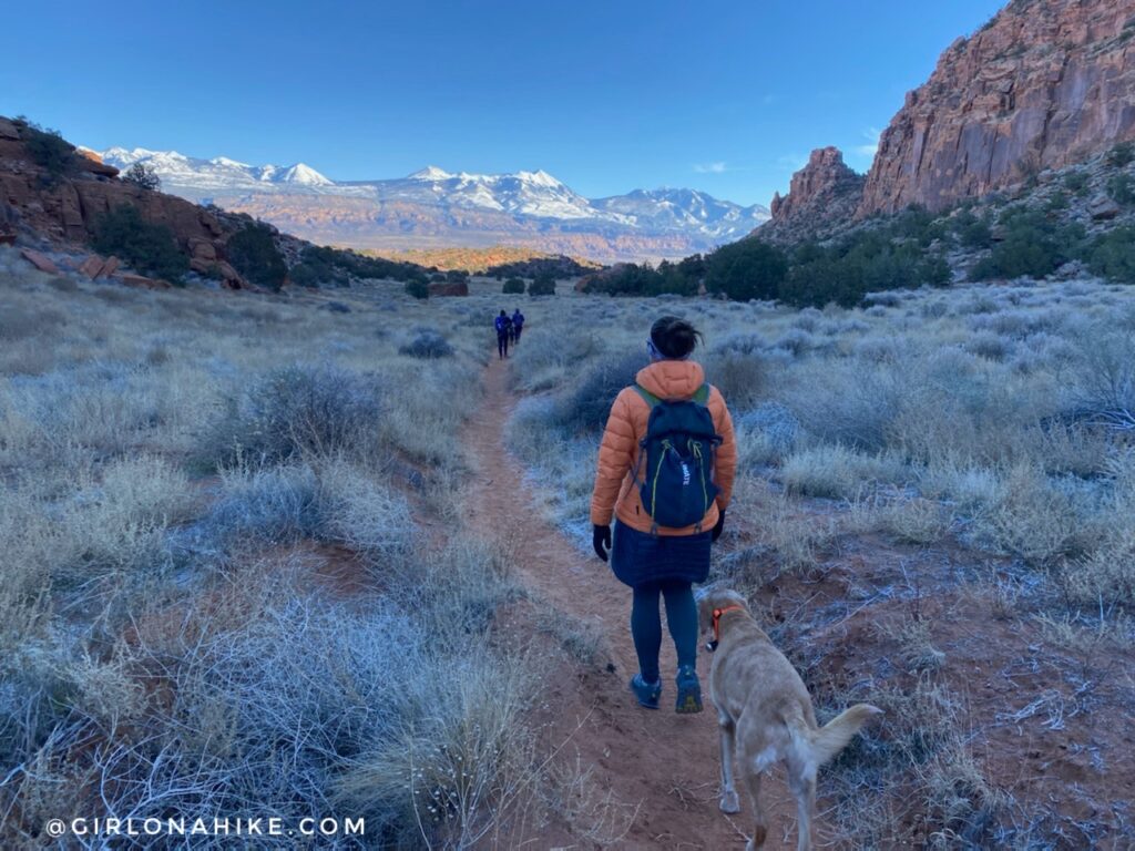 Hiking the Hidden Valley Trail, Moab