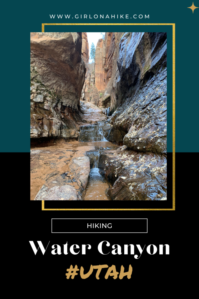 Hiking Water Canyon, Hilldale, Utah