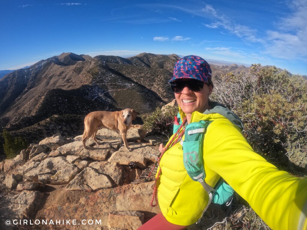 Hiking to Jarvis Peak, St.George