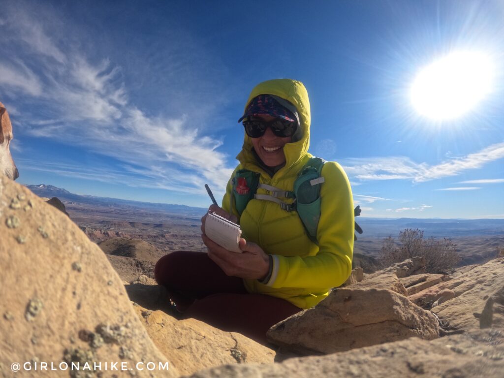 Hiking to Jarvis Peak, St.George