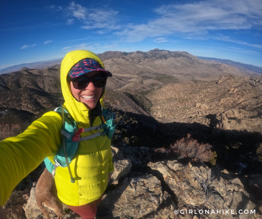 Hiking to Jarvis Peak, St.George