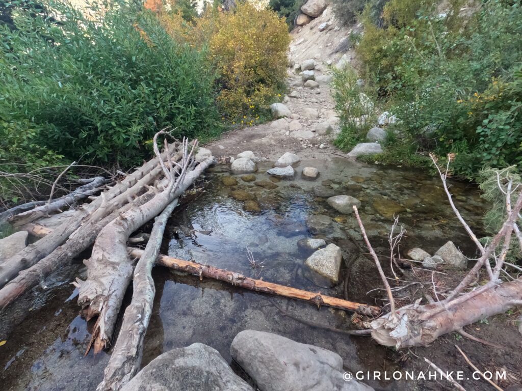 Hiking to Horsetail Falls, Utah