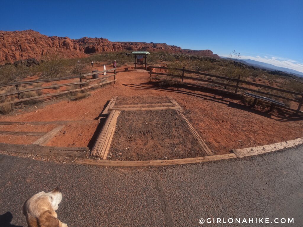 Hiking to Scout Cave, Snow Canyon State Park