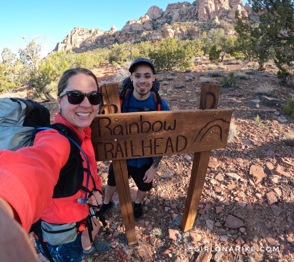 Backpacking to Rainbow Bridge National Monument - South Route