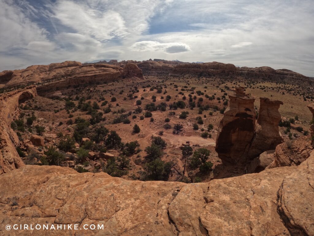 Hiking the Pritchett Canyon/Hunter Rim Loop, Moab