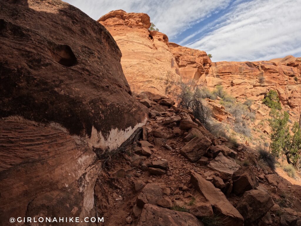 Hiking the Pritchett Canyon/Hunter Rim Loop, Moab