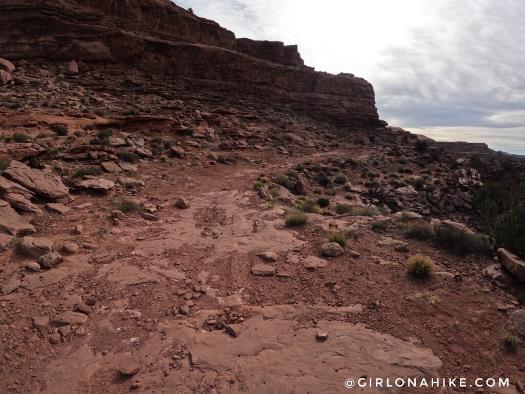 Hiking the Pritchett Canyon/Hunter Rim Loop, Moab