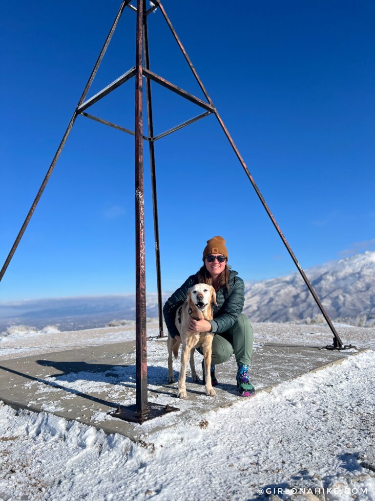 Hiking at the Deer Ridge Off Leash Area, Alien Tower