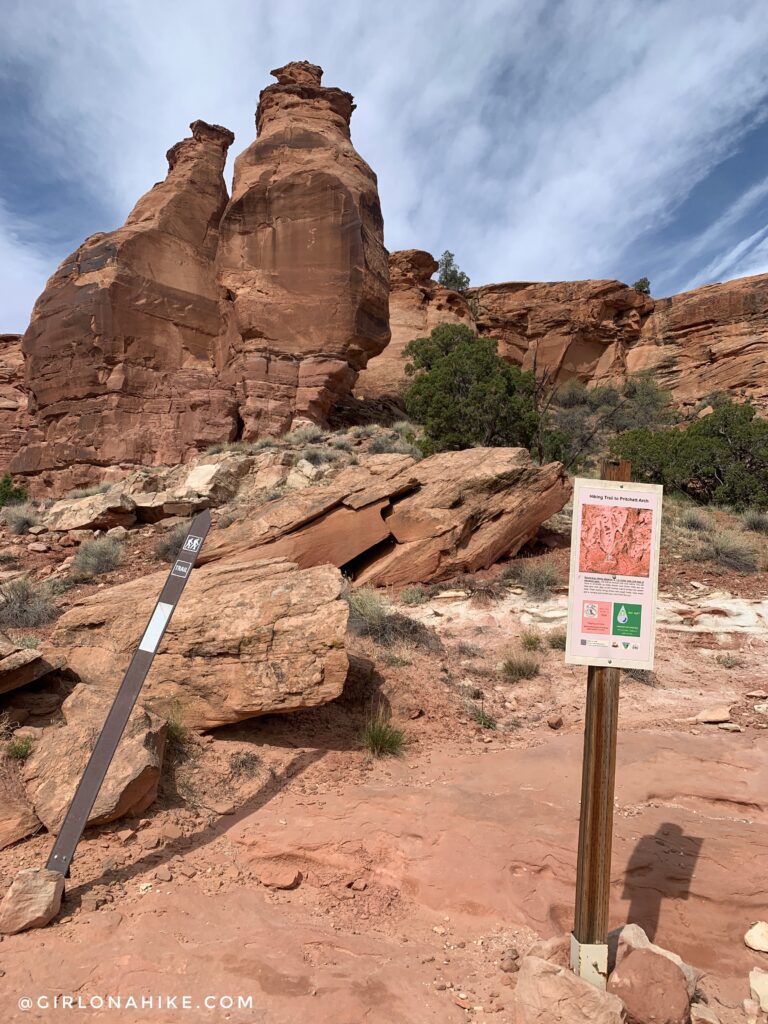 Hiking the Pritchett Canyon/Hunter Rim Loop, Moab