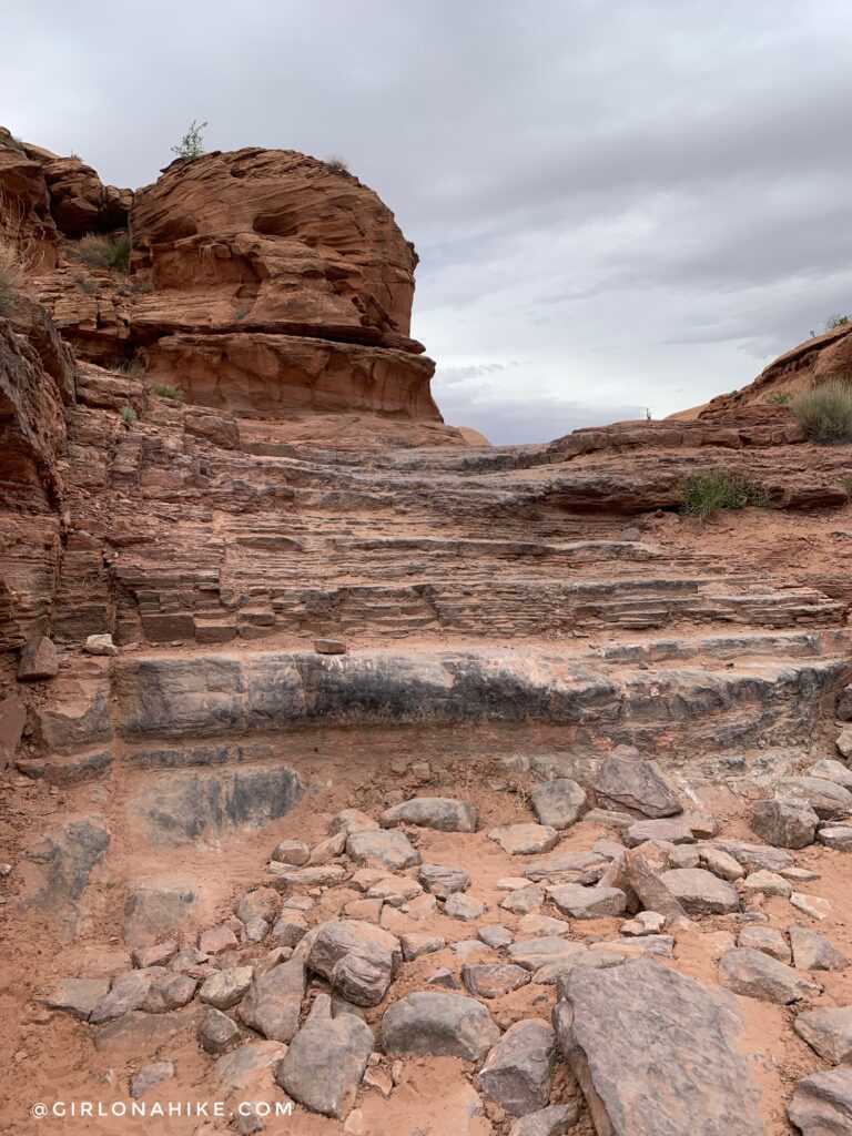 Hiking the Pritchett Canyon/Hunter Rim Loop, Moab