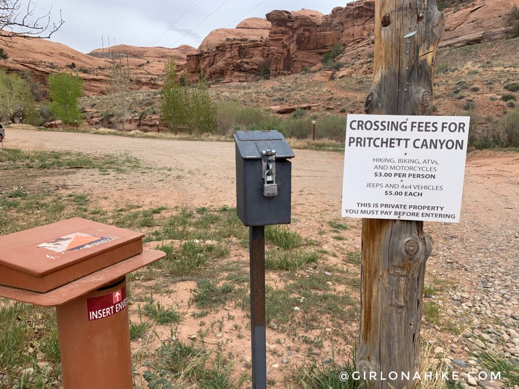 Hiking the Pritchett Canyon/Hunter Rim Loop, Moab