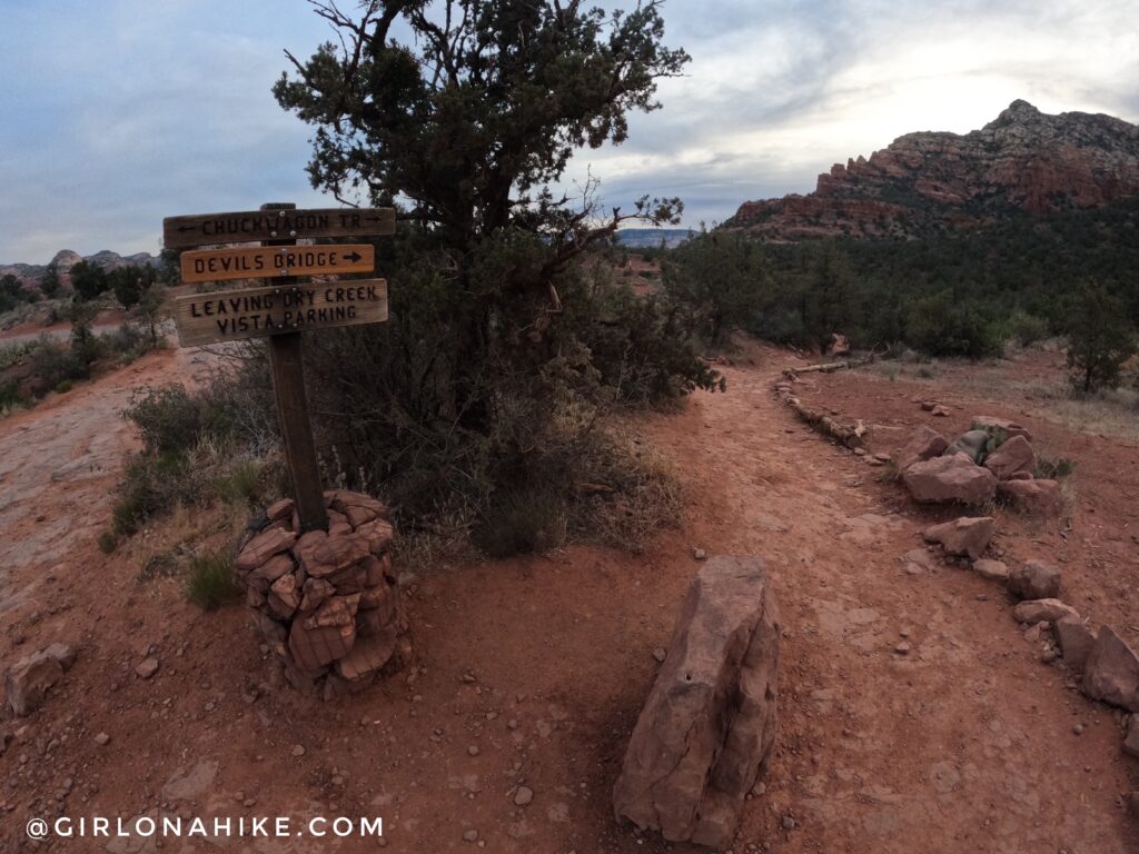 Hike to Devils Bridge in Sedona, AZ