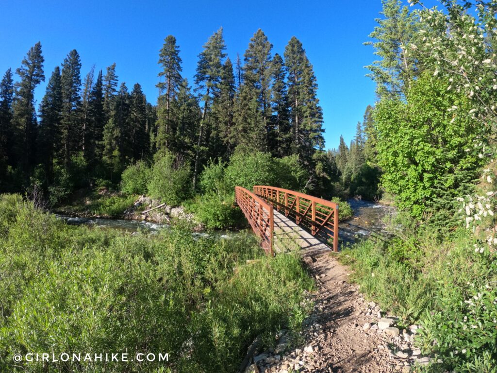 Hiking to Upper Palisades Lake, Idaho