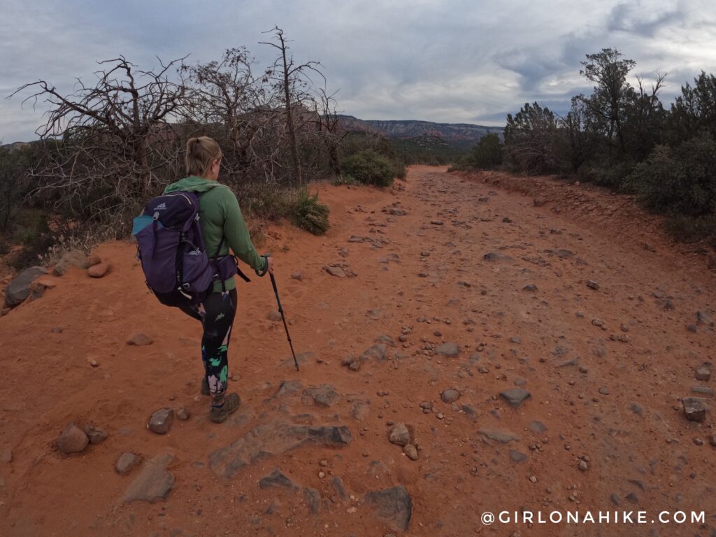 Hike to Devils Bridge in Sedona, AZ