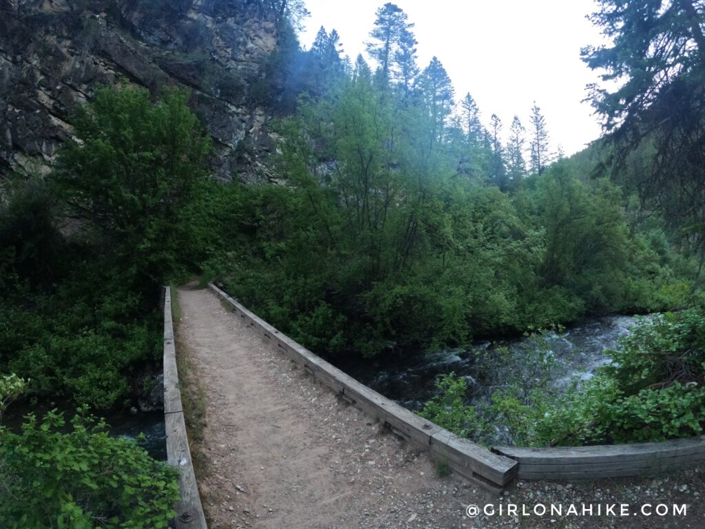 Hiking to Upper Palisades Lake, Idaho