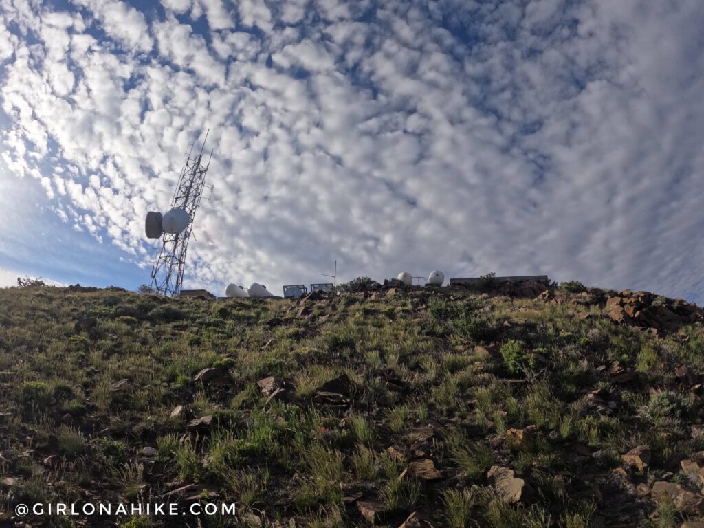 Hiking to Black Crook Peak, Sheeprock Mountains