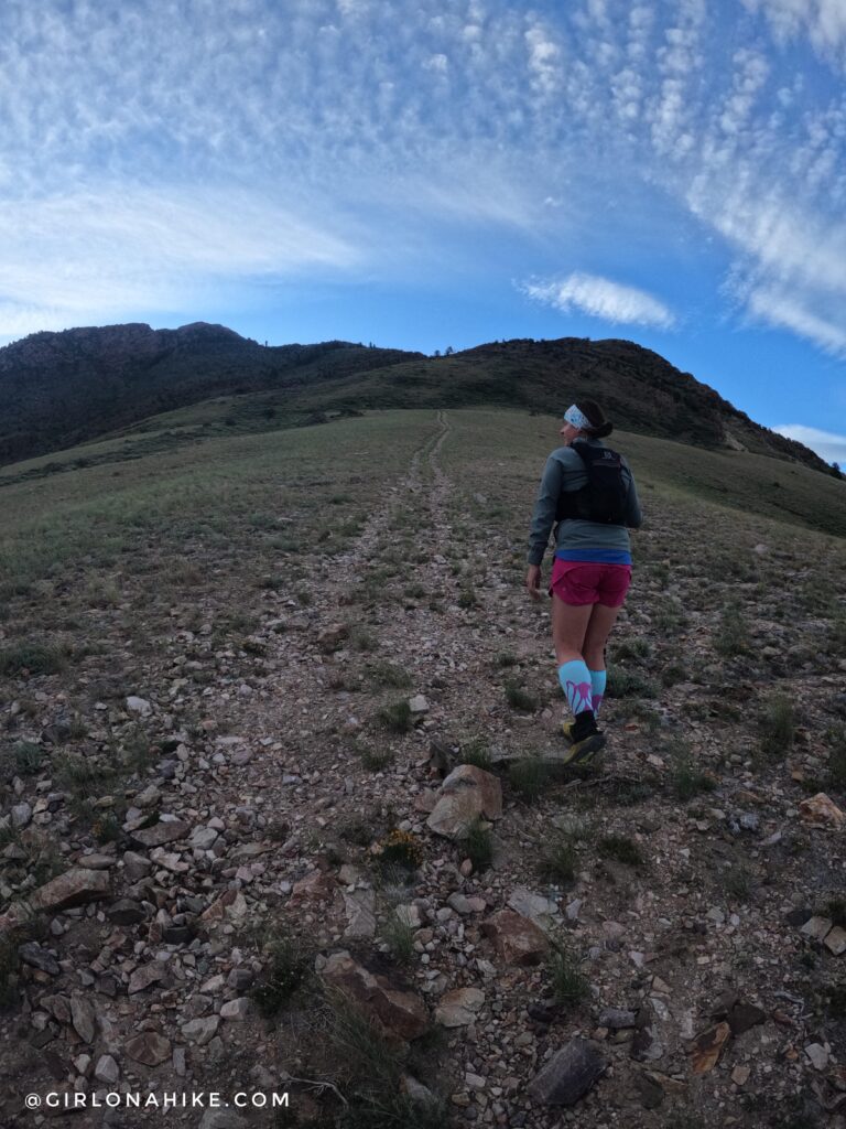 Hiking to Black Crook Peak, Sheeprock Mountains