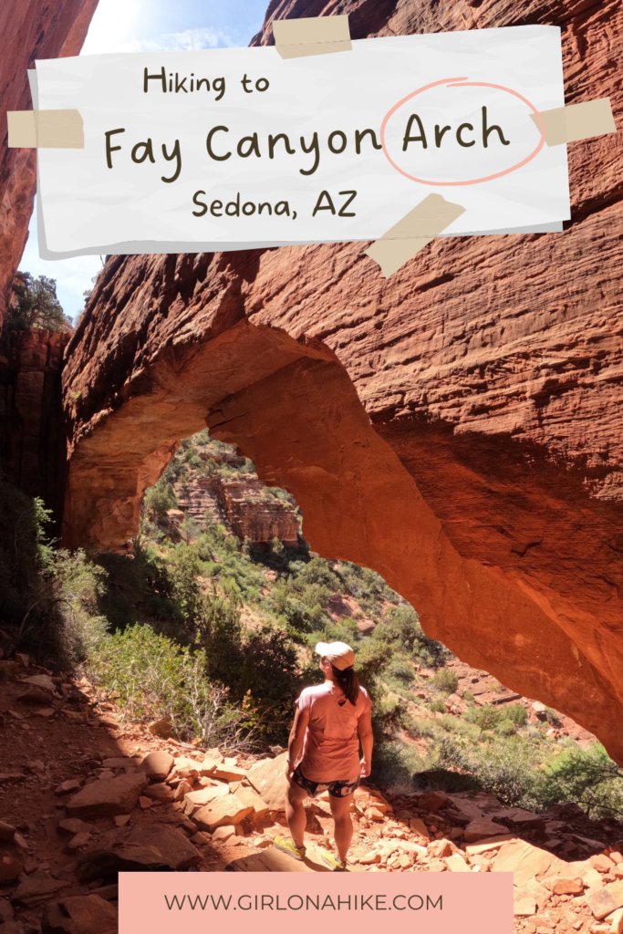 Hike to Fay Canyon Arch in Sedona, AZ