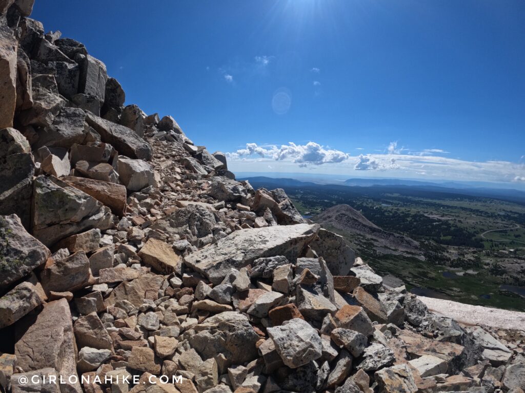 Hiking to Medicine Bow Peak, Wyoming