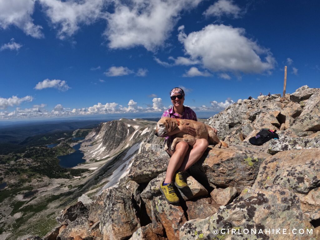 Hiking to Medicine Bow Peak, Wyoming