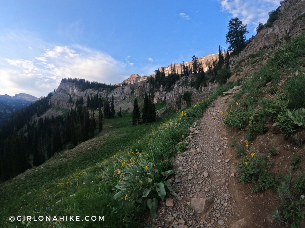 Hiking Alaska Basin, Wyoming