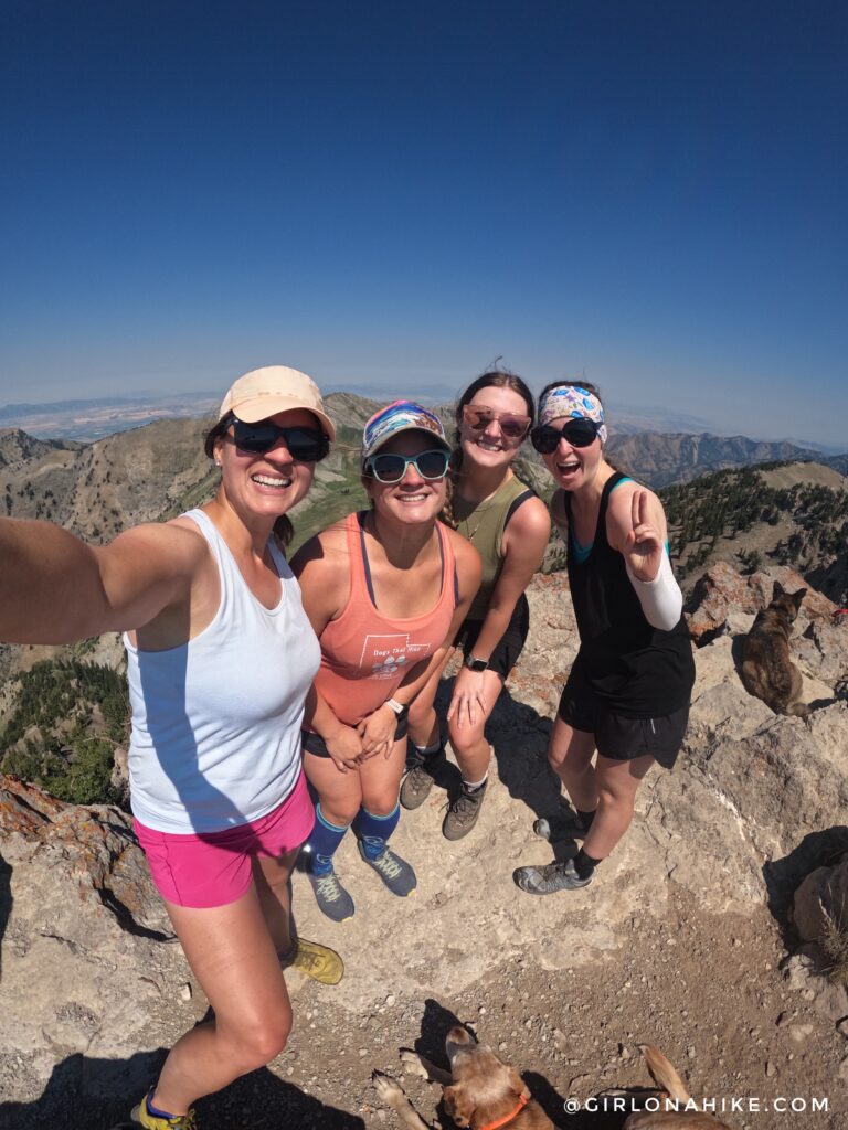 Hiking to Naomi Peak, Logan Canyon